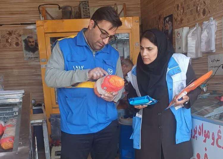 برخورد با تهدیدات بهداشتی در زنجیره تأمین محصولات پروتئینی در خدابنده